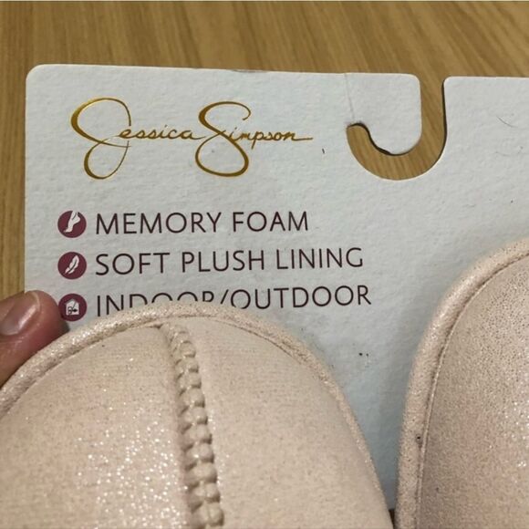 Jessica Simpson- FAUX FUR HOUSE SLIPPERS WOMEN SIZE Small - Picture 9 of 16